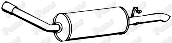 Rear Muffler (619144)