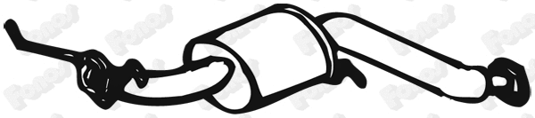 Centre Muffler (620313)