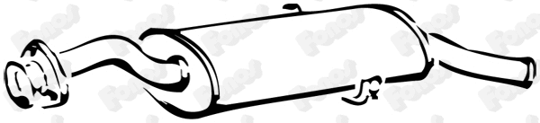 Rear Muffler (12687)