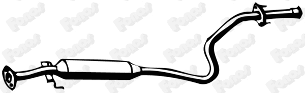 Centre Muffler (818114)