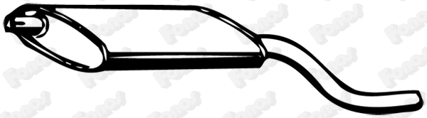 Rear Muffler (04953)
