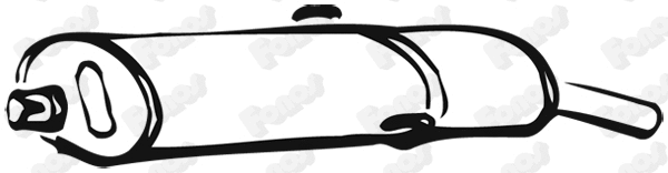 Rear Muffler (615623)