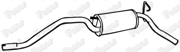 Rear Muffler (06607)