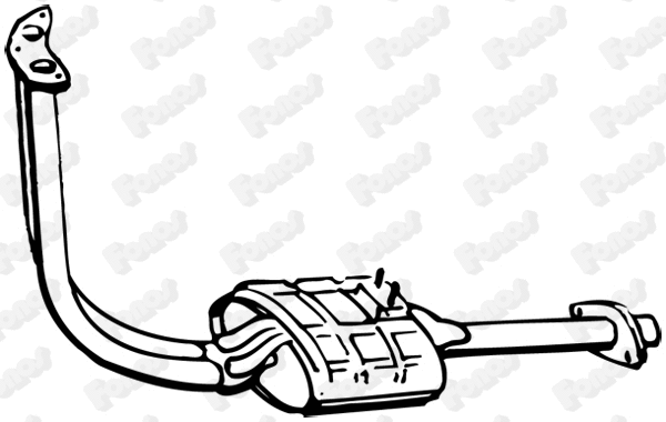 Front Muffler (61855)