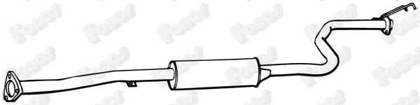 Centre Muffler (620754)