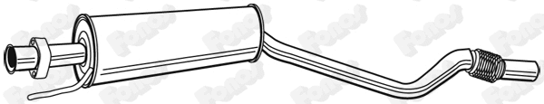 Centre Muffler (617399)