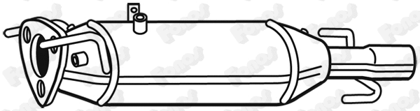 Soot/Particulate Filter, exhaust system (73164)
