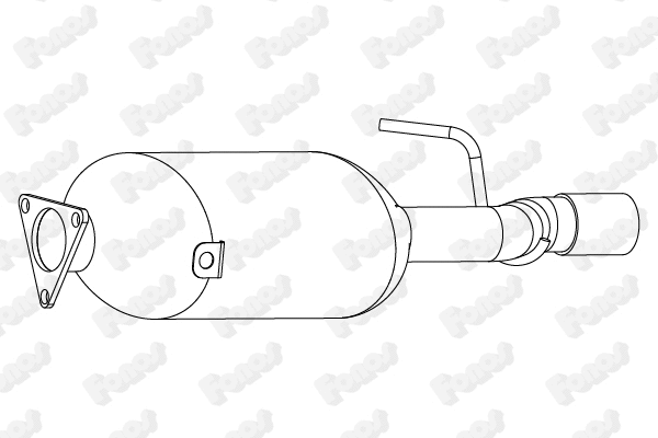 Soot/Particulate Filter, exhaust system (73331)