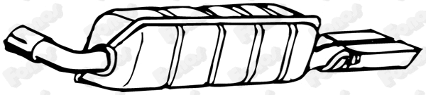 Rear Muffler (70355)