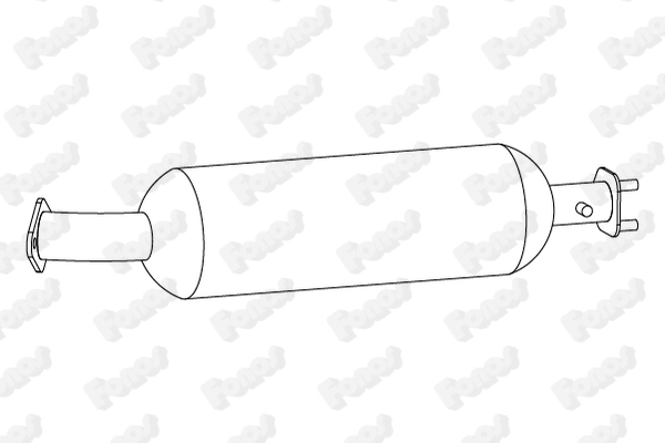 Soot/Particulate Filter, exhaust system (73415)