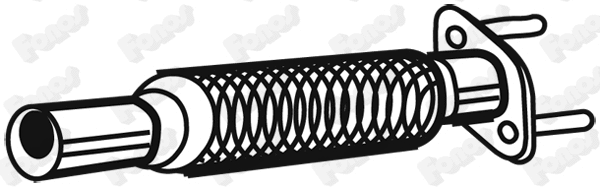 Corrugated Pipe, exhaust system (02196)