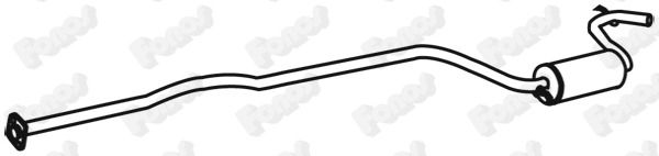 Centre Muffler (09450)