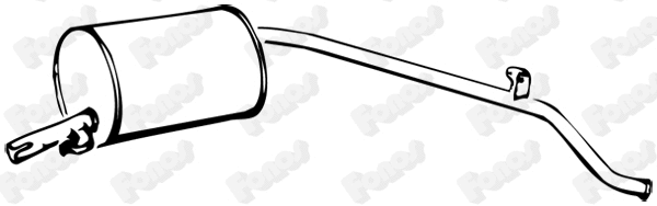 Rear Muffler (610663)