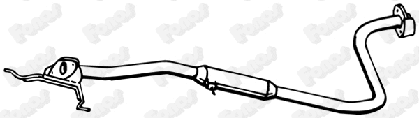 Centre Muffler (16495)