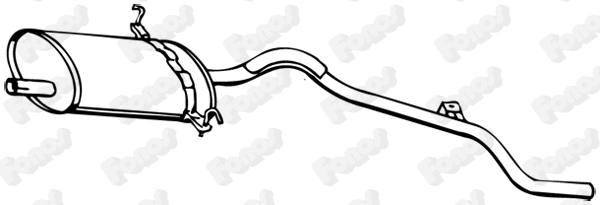 Centre Muffler (61425)