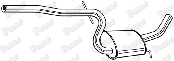 Rear Muffler (24126)