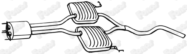 Centre Muffler (619736)