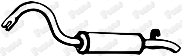 Rear Muffler (05001)