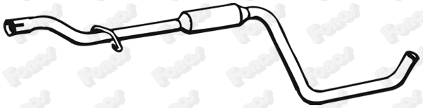 Centre Muffler (612191)