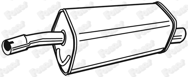 Rear Muffler (619401)