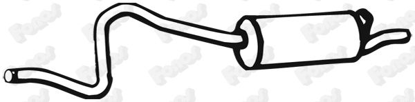 Rear Muffler (619418)