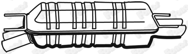 Rear Muffler (617456)