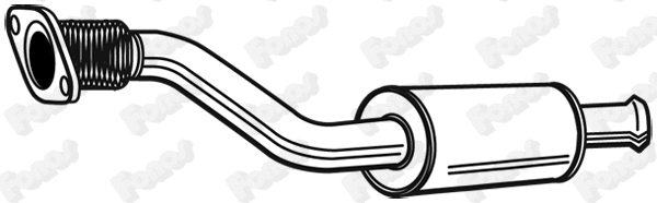 Front Muffler (611895)