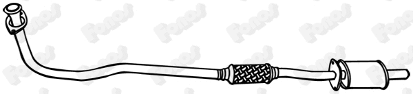 Centre Muffler (614616)