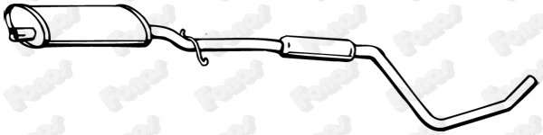 Centre Muffler (612353)