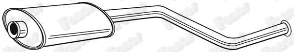Centre Muffler (613398)