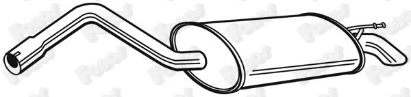 Rear Muffler (619491)