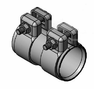 Pipe Connector, exhaust system (82104)
