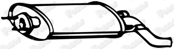 Rear Muffler (617763)