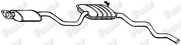 Centre Muffler (12046)