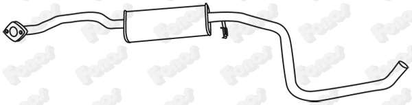 Centre Muffler (619242)