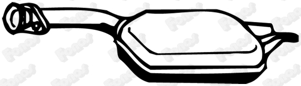 Centre Muffler (61827)