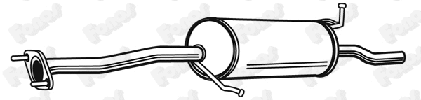 Rear Muffler (620148)