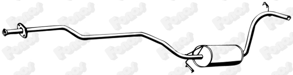 Centre Muffler (619133)
