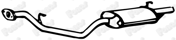 Rear Muffler (620542)