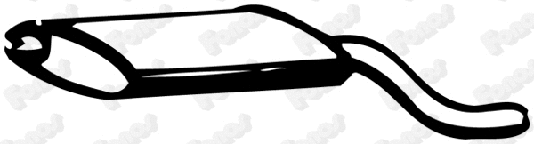 Rear Muffler (631725)