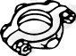 Clamping Piece, exhaust system (86095)