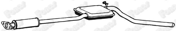 Centre Muffler (61971)