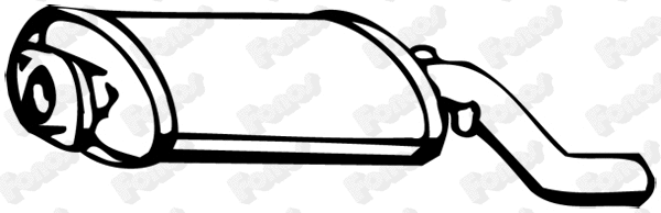 Rear Muffler (19828)