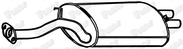 Rear Muffler (620443)