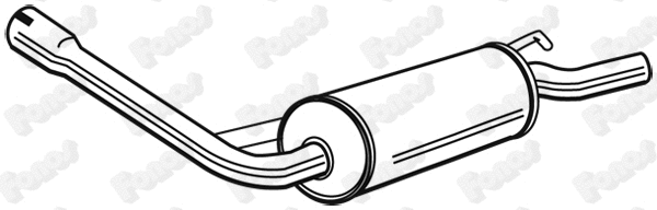 Rear Muffler (02667)