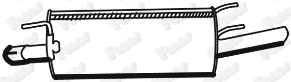 Rear Muffler (617247)