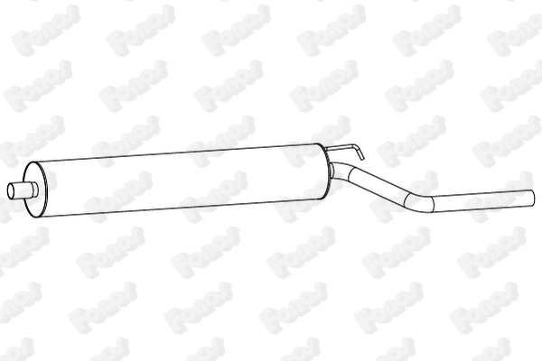 Front Muffler (25273)