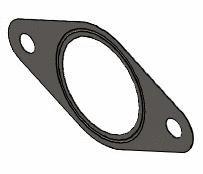 Gasket, exhaust pipe