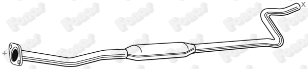 Centre Muffler (23215)