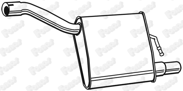 Rear Muffler (619403)